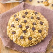 Healthy No Bake Giant Cookie for one