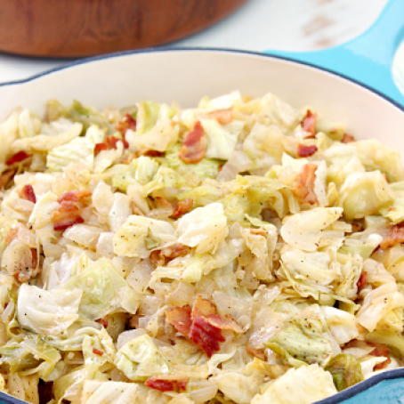 SOUTHERN BACON-FRIED CABBAGE