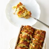 Buttery Crab Bread Pudding