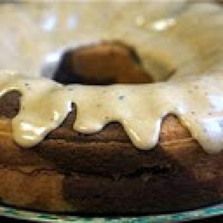 Mocha Coffee Cake with Espresso Glaze