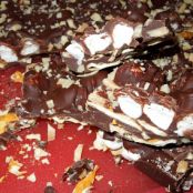 Rocky Road Pretzel Bark