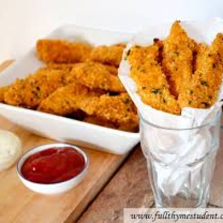 Cornflake-crusted Chicken Tenders in under 30 minutes