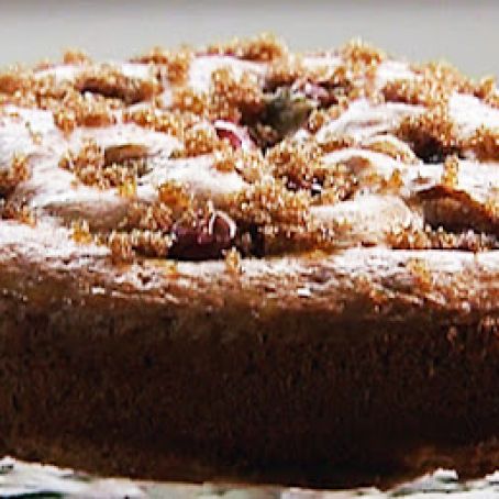 Olive Oil and Red Grape Cake