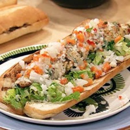 Chicken Spiedies with Sesame Sauce