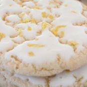 Glazed Lemon Sugar Cookie