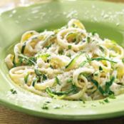 Fettucine Alfredo - Eating Well Light version