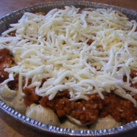 Easy Italian Unstuffed Shells