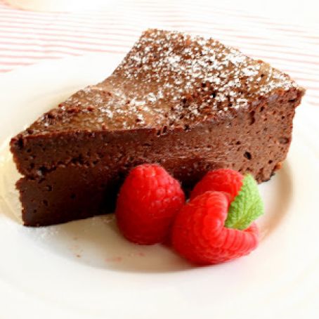 cake - flourless chocolate cake