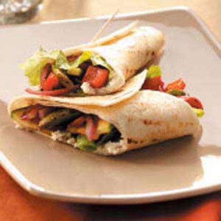 2007 Grilled Veggie Wraps