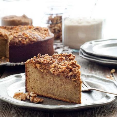 cake - pumpkin walnut