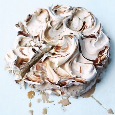 Coffee Meringue - Ice Cream Cake