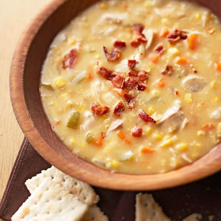 Creamed Chicken and Corn Soup