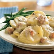 Au Gratin Potatoes and Ham