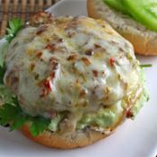 Salsa Verde Turkey Burgers