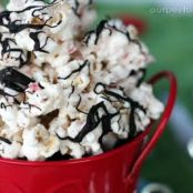 Pumpkin Pie Spice Popcorn Bark