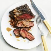 Flat-Iron Steak au Poivre