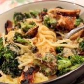 Skinny Chicken & Broccoli Alfredo