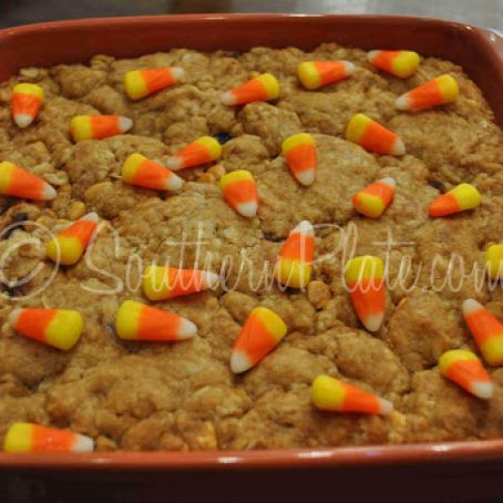 Festive Fall Cookie Bars