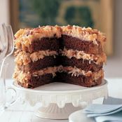 German Sweet Chocolate Cake