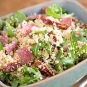 Sun-Dried Tomato and Salami Couscous Salad