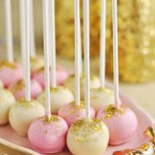 Pink Champagne Cake Balls