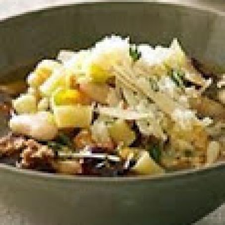 Pasta e Fagioli with Sausage