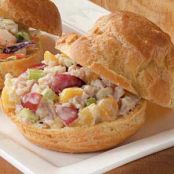 Turkey Salad Puffs Recipe