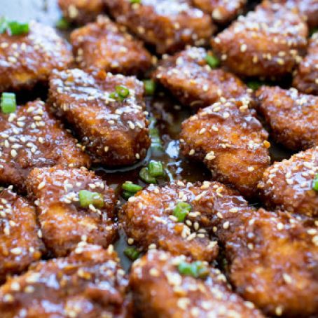 SUPER STICKY ASIAN CHICKEN BITES
