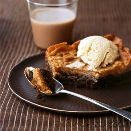 Chocolate Mocha Gooey Butter Cake