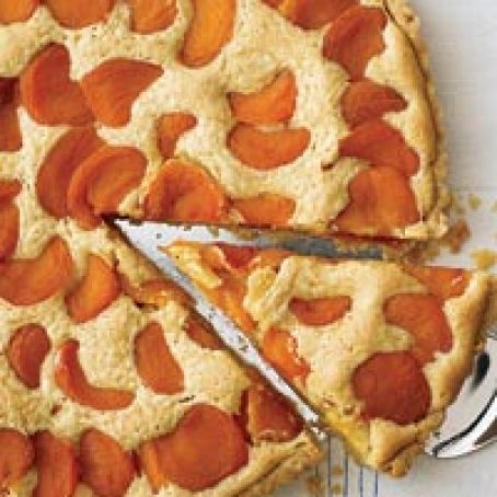 Apricot, Almond and Brown Butter Tart