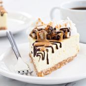 Samoa Cheesecake