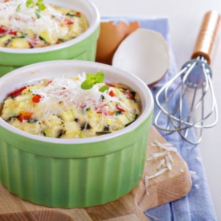 Baked Christmas Brunch Omelet