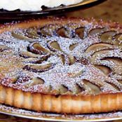Poached Pear and Brown Butter Tart