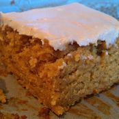 Pumpkin Bars with Maple Cream Cheese Icing