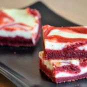 Red Velvet Cheesecake Brownies
