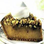 Walnut Streusel Pumpkin Pie