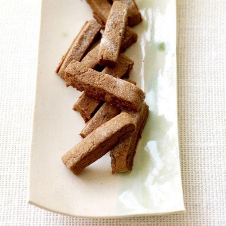 Chocolate Cookie Sticks