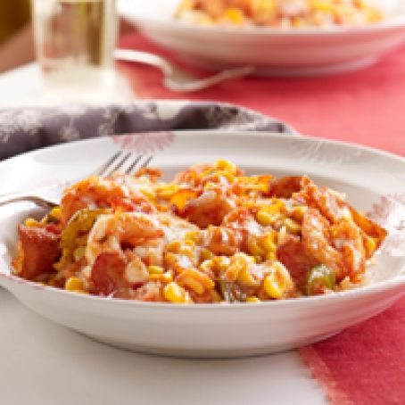 Make-Ahead Cheesy Shrimp & Rice