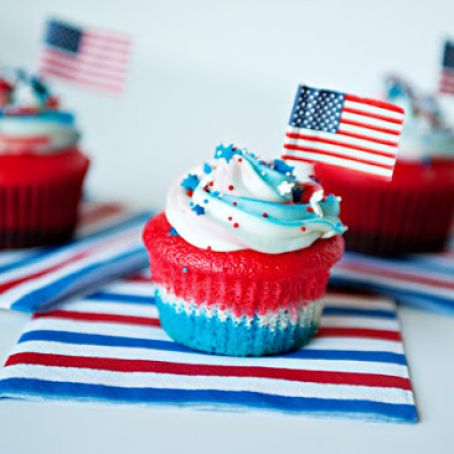 Flag Cupcakes Recipe - (4.3/5)