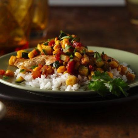 Super-Quick Salsa Chicken