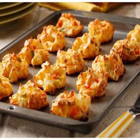 POTATO PUFFS, CHEESY