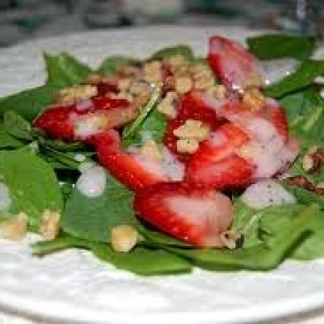 Spinach, Strawberry and Heart of Palm Salad
