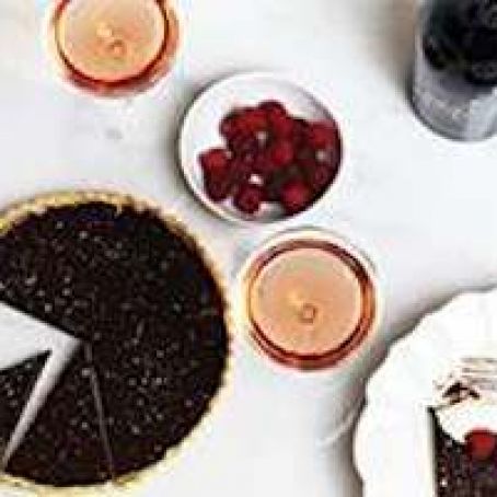 Bittersweet Chocolate Ganache Tart with Sea Salt