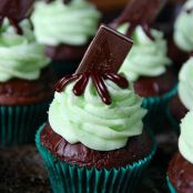 Mint Chocolate Cupcakes