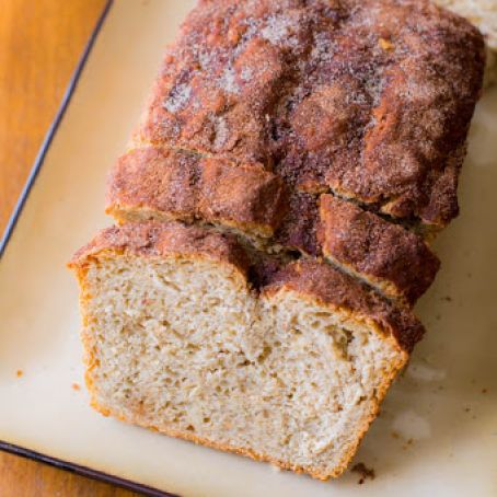 Honey Oat Bread - No Knead
