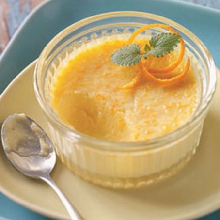 Soft Orange Custard