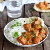 Easy Healthier Crockpot Butter Chicken