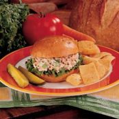 SALMON SALAD SANDWICHES {taste of home}