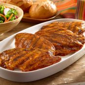 Grilled Chicken with Mango Barbeque Sauce