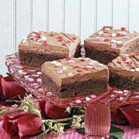 Favorite Frosted Brownies Recipe